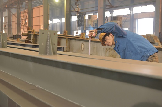 鋼結構工程的質量是全體盛大人的追求