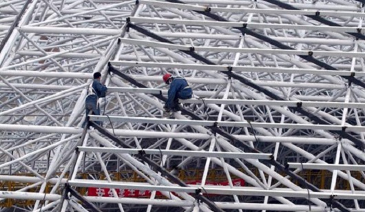 現代建筑網架結構的安裝施工方法